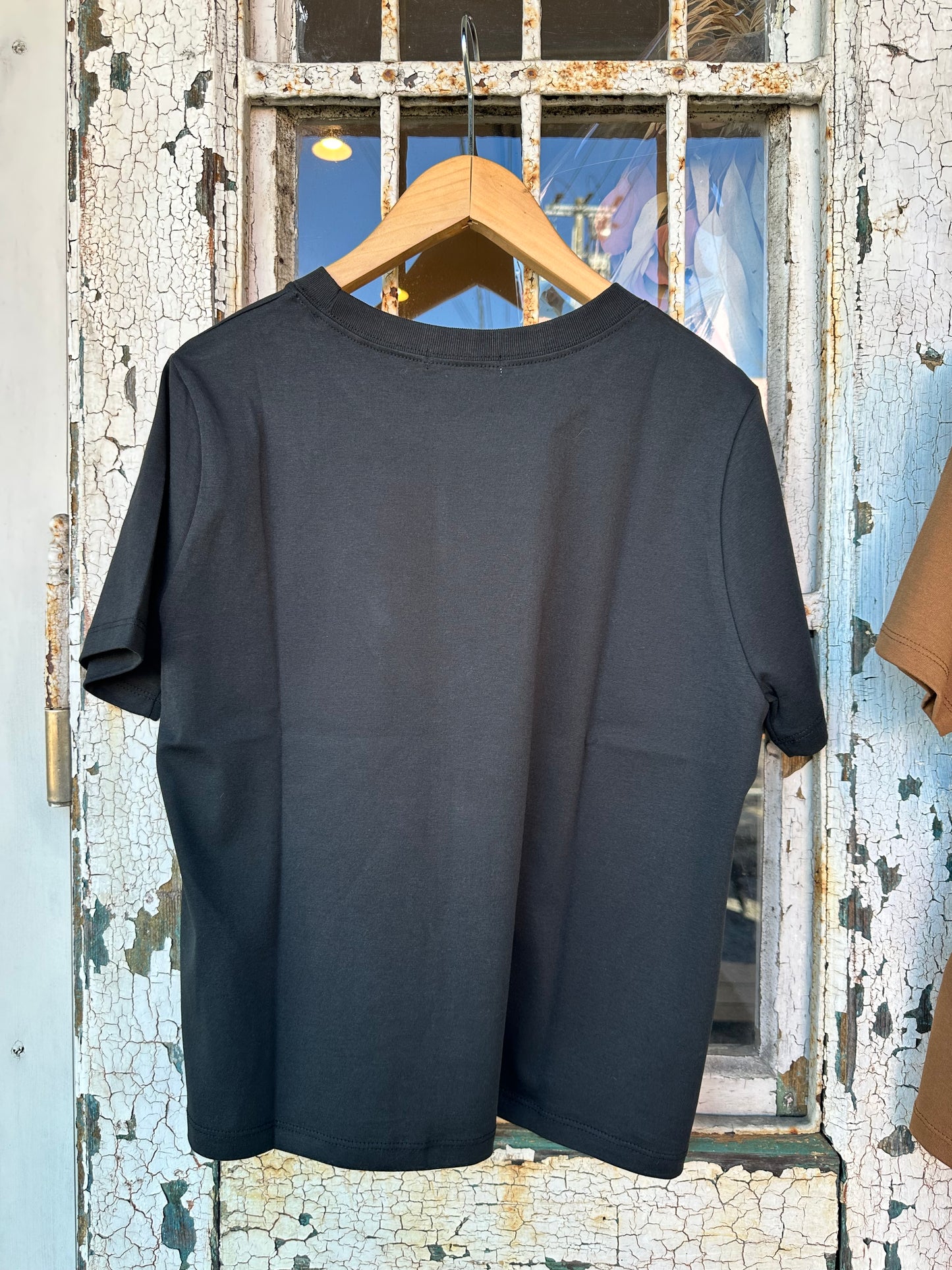 【CYNICAL】ラメロゴ刺繍TEE