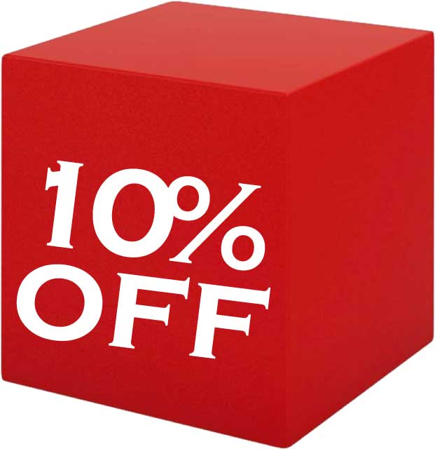 10%OFF　special coupon