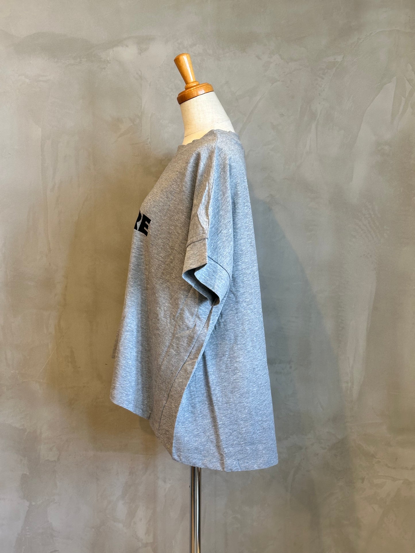 【botanical】コットンラウンドヘムプリントTEE