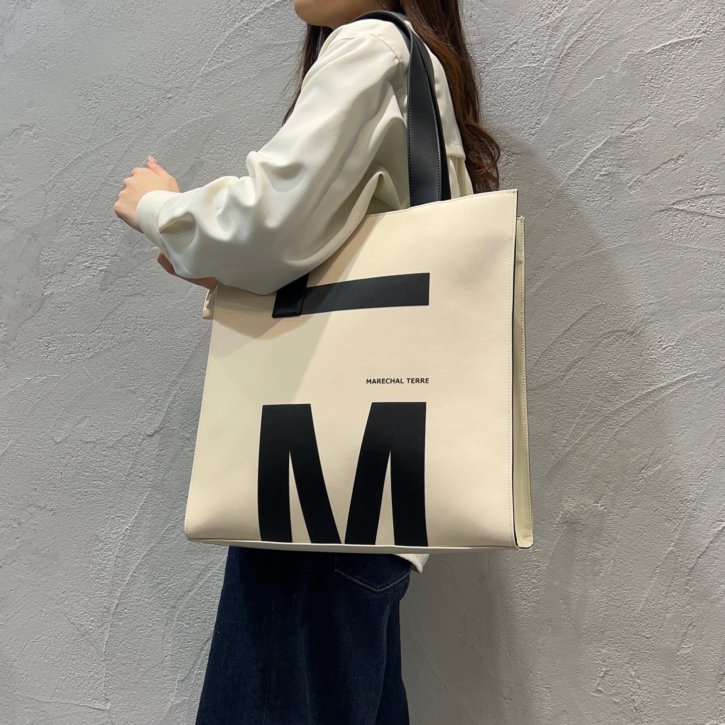 【MARECHAL TERRE】ロゴトートバッグ