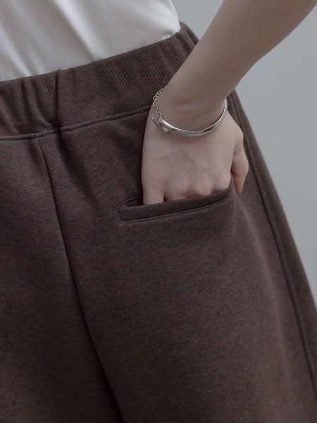【Eimee Law】ボンディングワイドコクーンパンツ