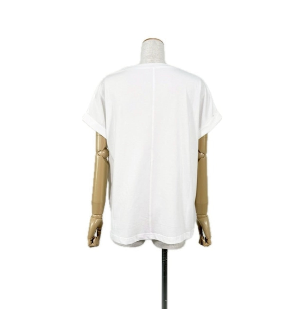 【CLOCHE】ロールアップフレンチスリーブTシャツ