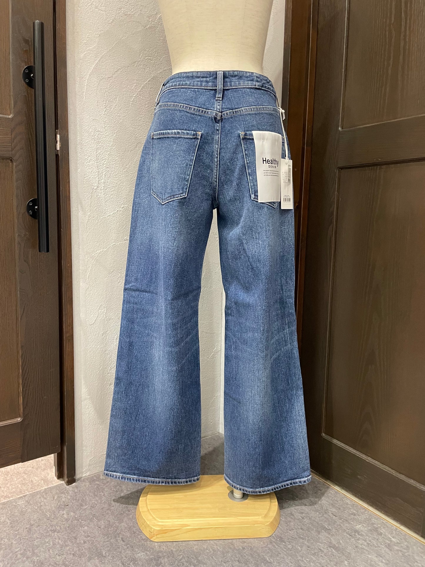 【Healthy denim】ピンクペッパーミッドライズ