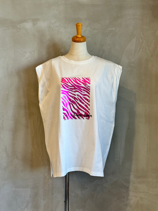 【NOUQUE】箔プリントボックスTEE