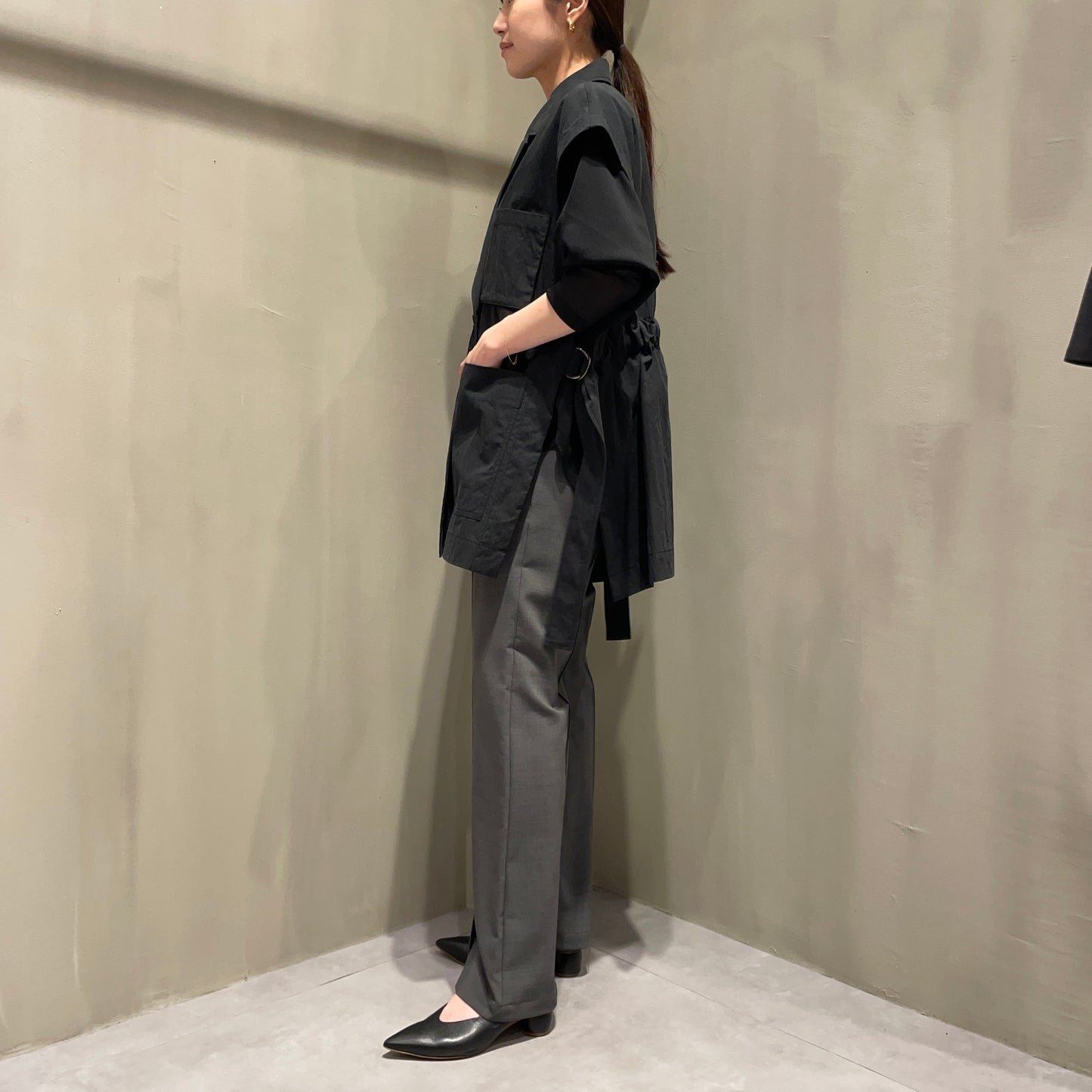 【CHIGNON】トレンチワークベスト