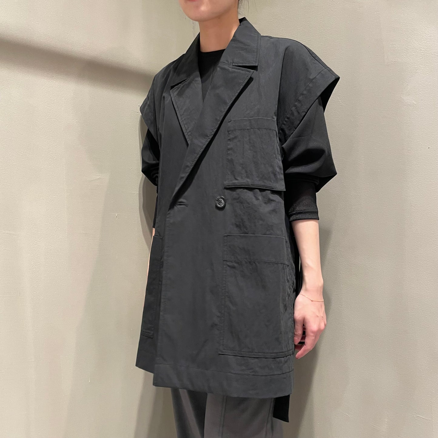 【CHIGNON】トレンチワークベスト