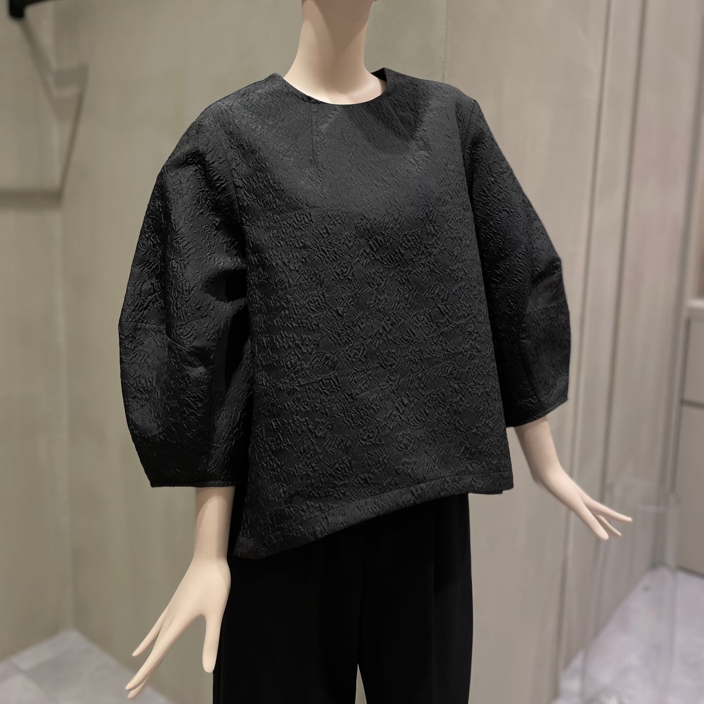 【CHIGNON】ジャガードブラウス