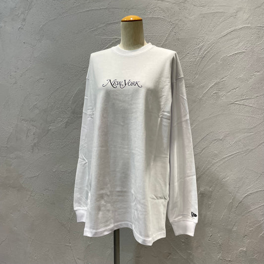 【NEW ERA】オーバーサイズド コットン Tシャツ New York Magazine （white）