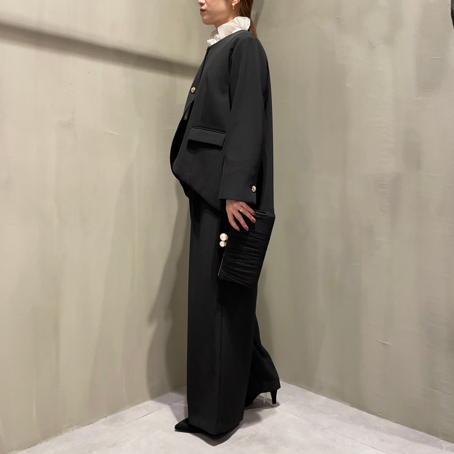 【CHIGNON】ワイドパンツ
