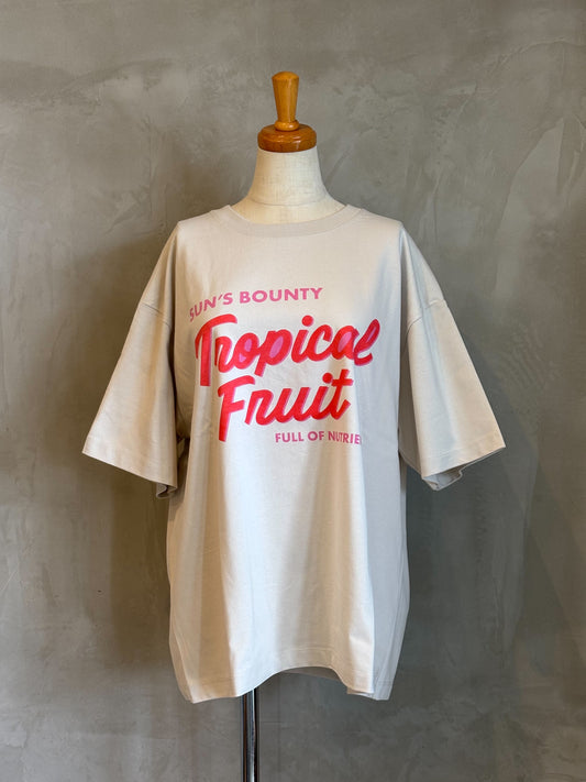 【ALL HOURS】6.5OZ TOROPICAL FRUITS TEE