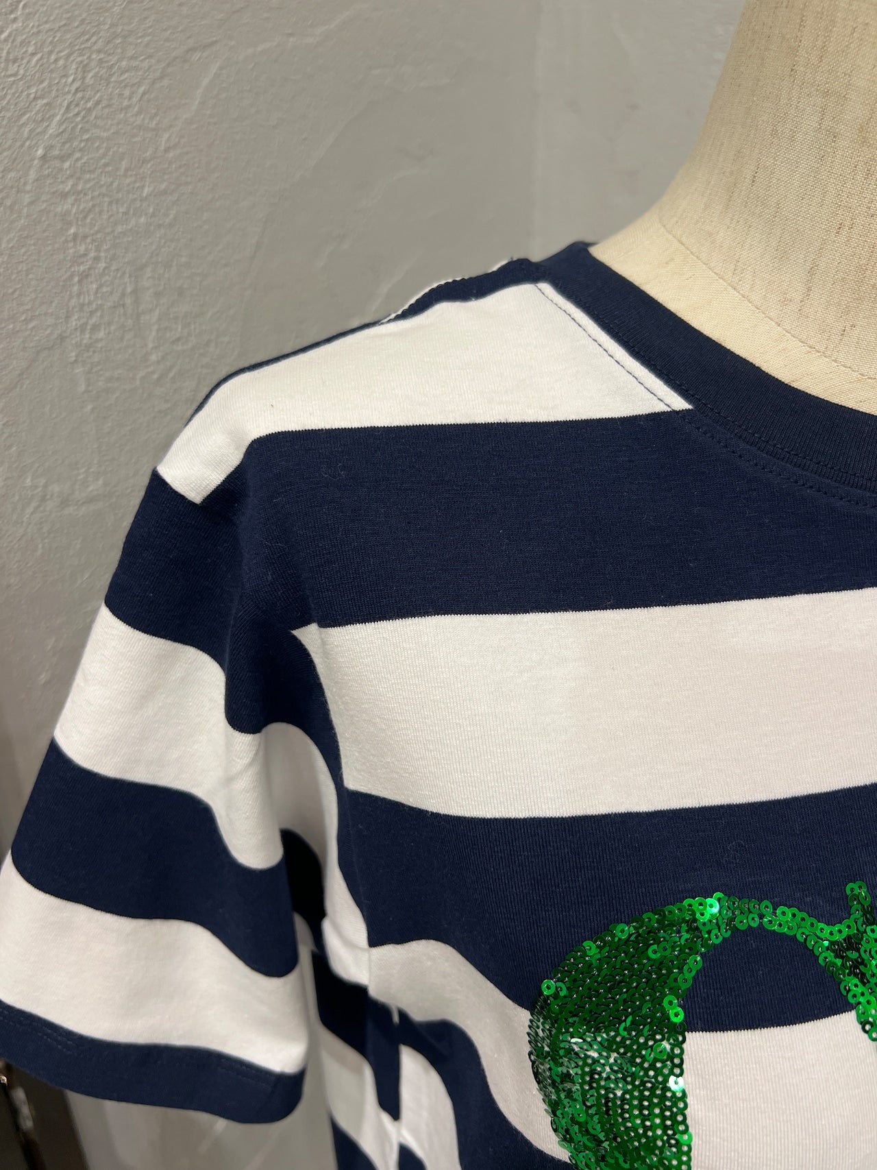 【MICALLE MICALLE】CIAOボーダーTシャツ