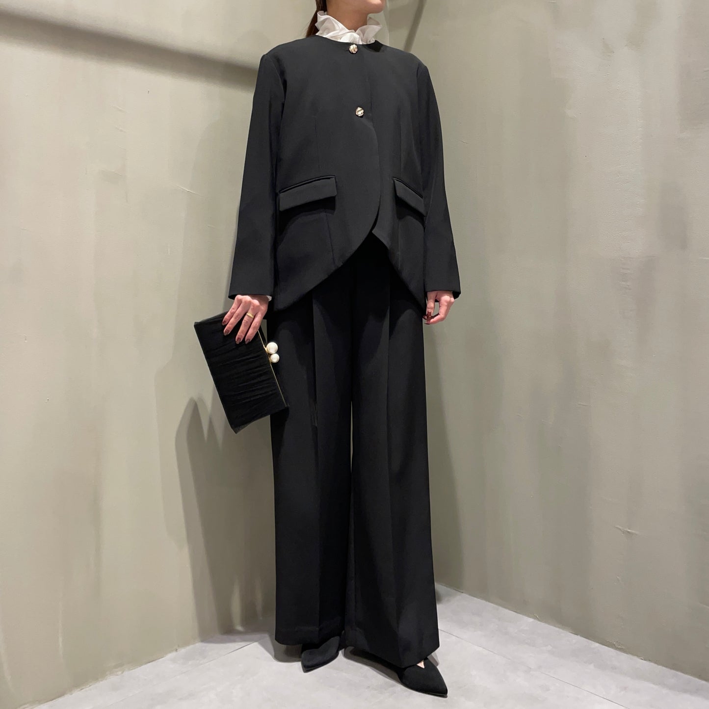 【CHIGNON】ワイドパンツ