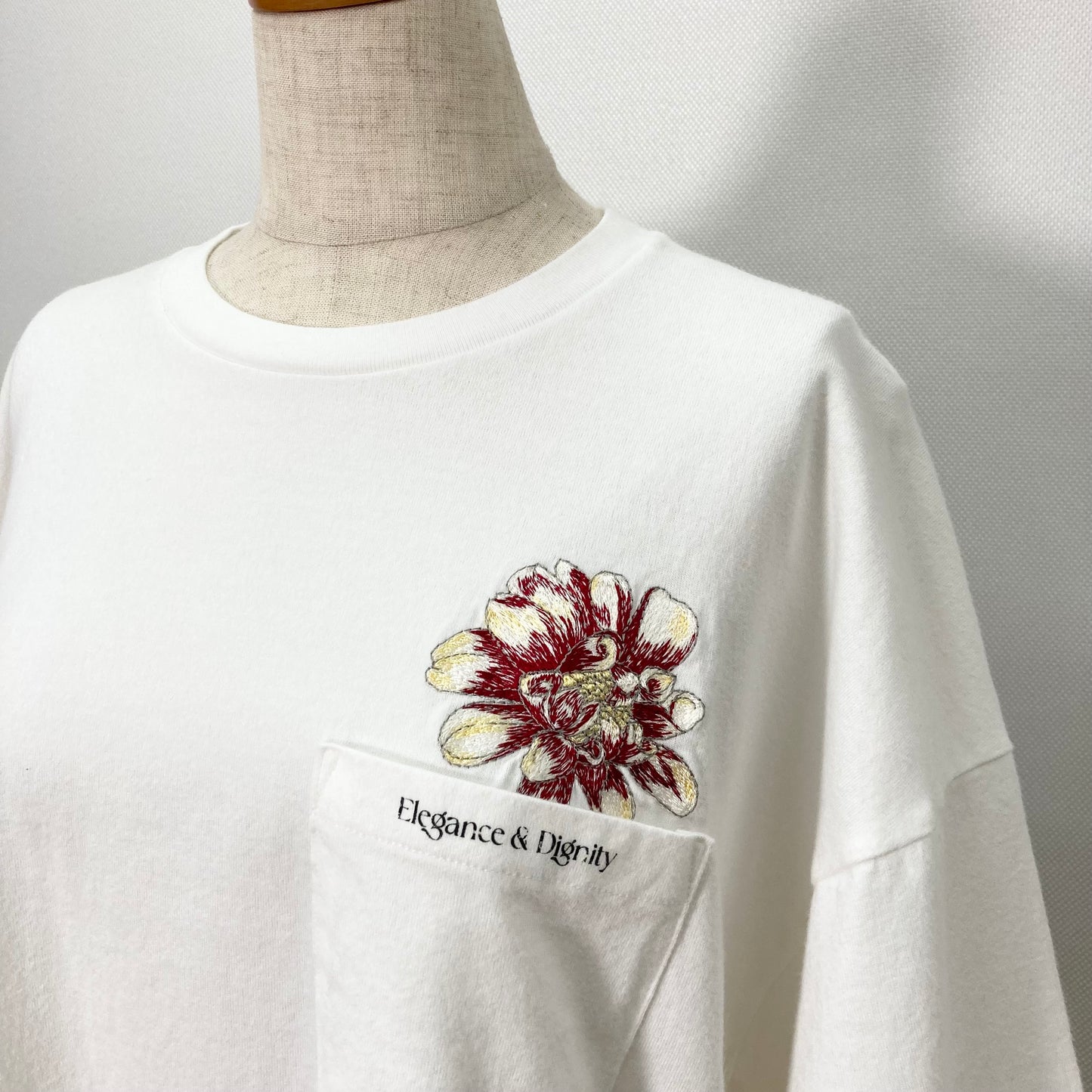 【TICCA】Dahlia エンブロイダリー T シャツ
