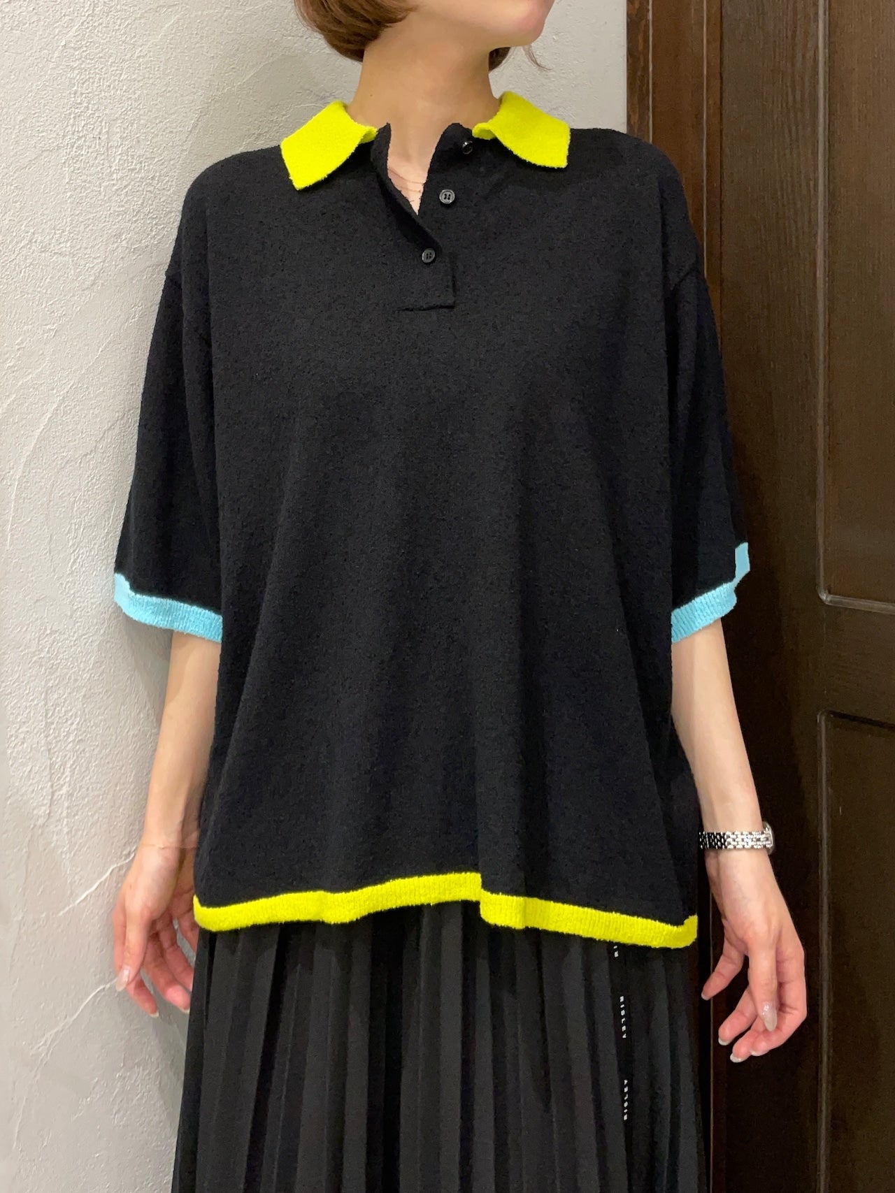 【THOMAS MAGPIE】 14G Plainニット