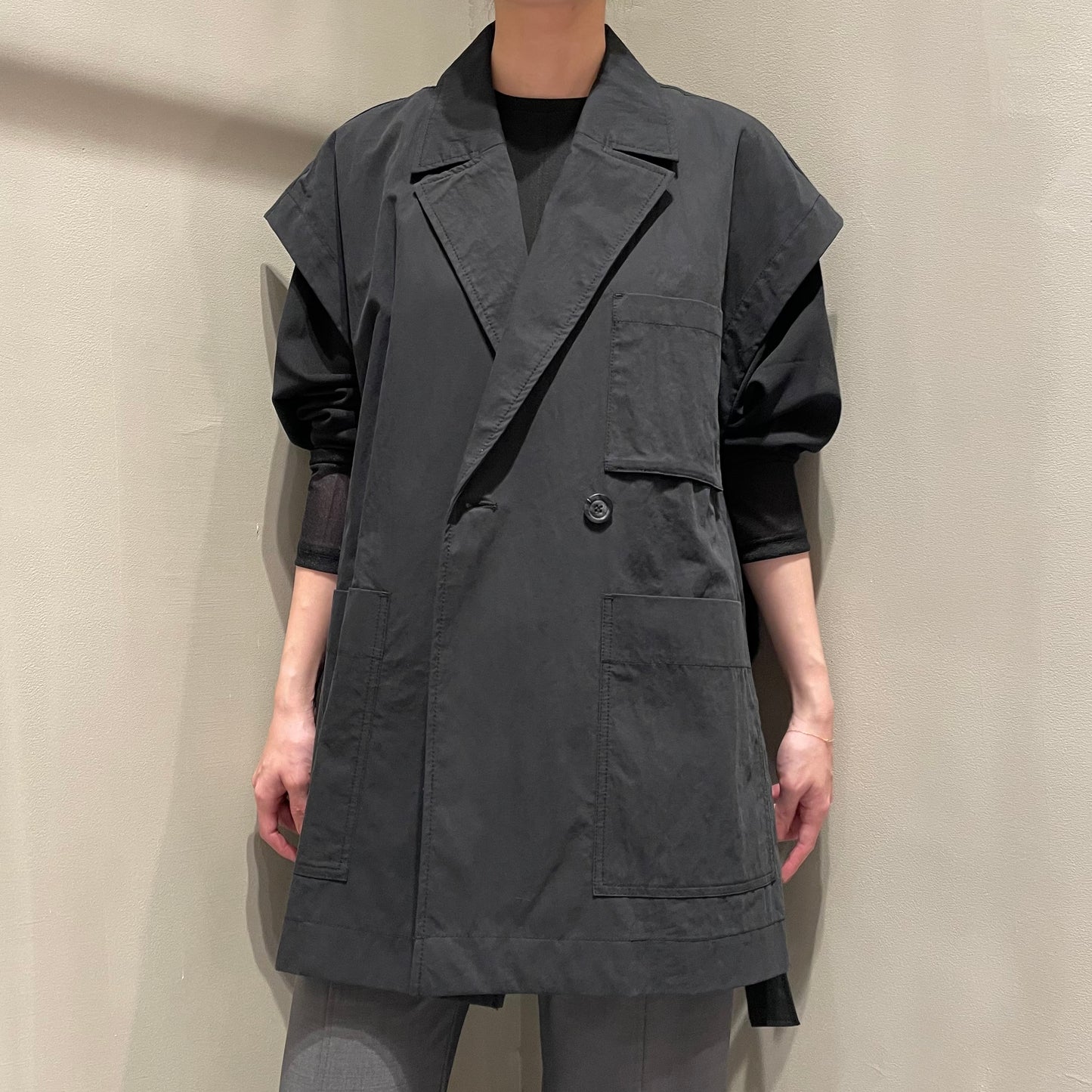 【CHIGNON】トレンチワークベスト