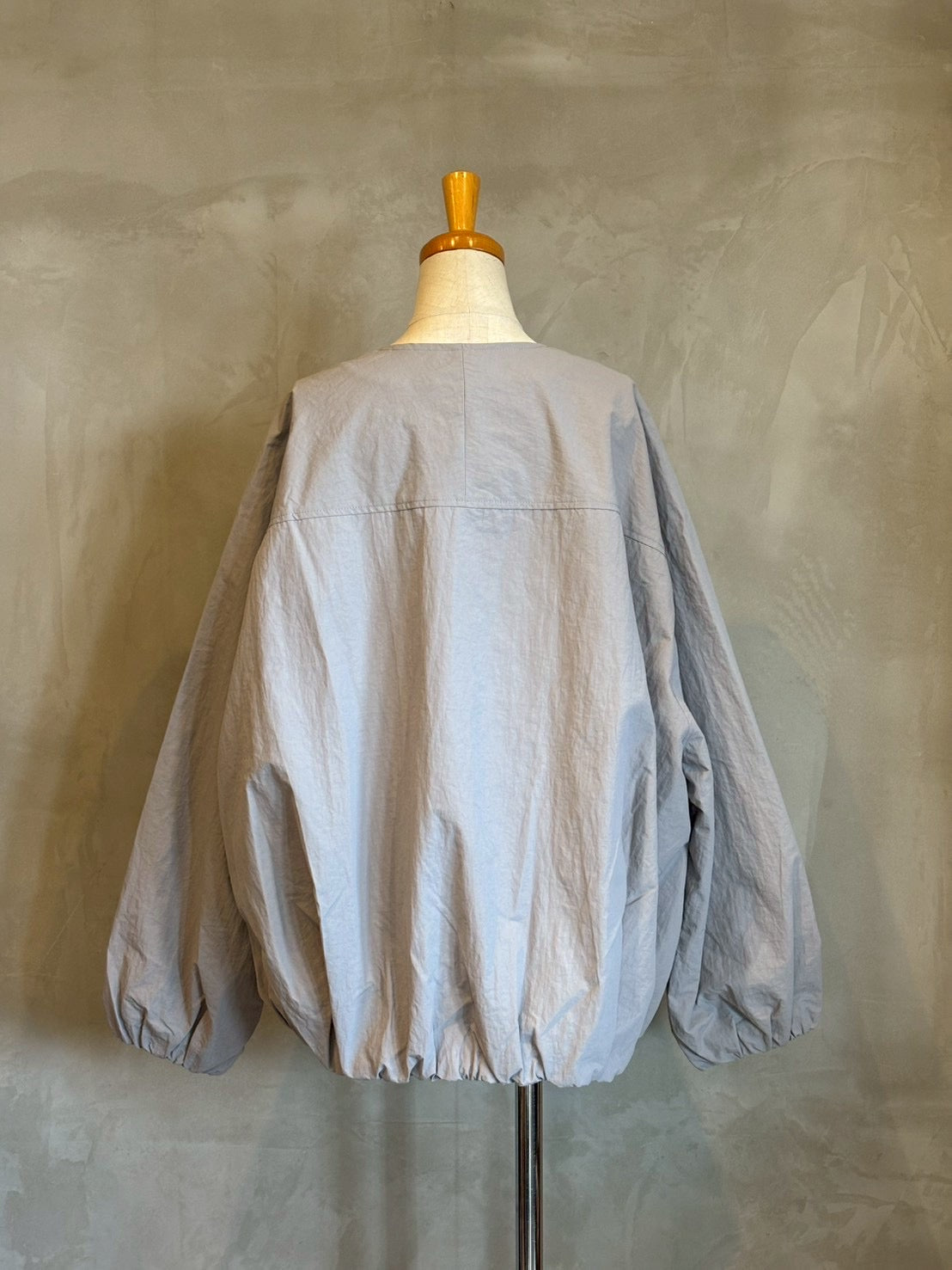 【maomade】ヴィンテージウェザーバルーンシルエットZIP UPジャケット