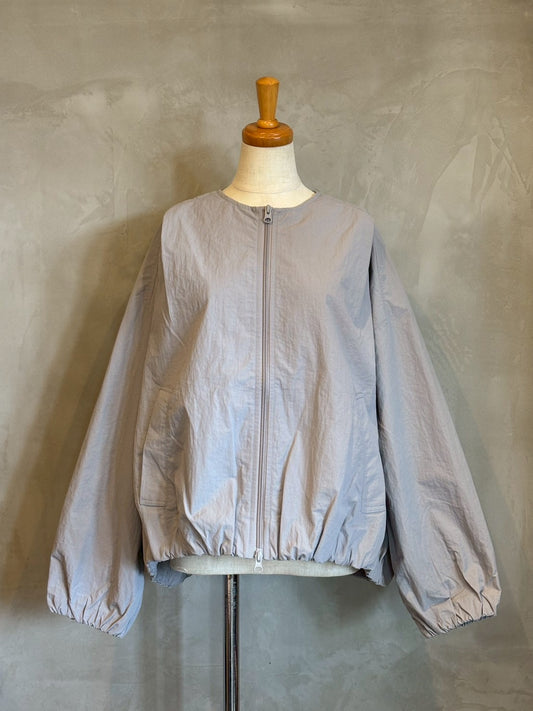 【maomade】ヴィンテージウェザーバルーンシルエットZIP UPジャケット