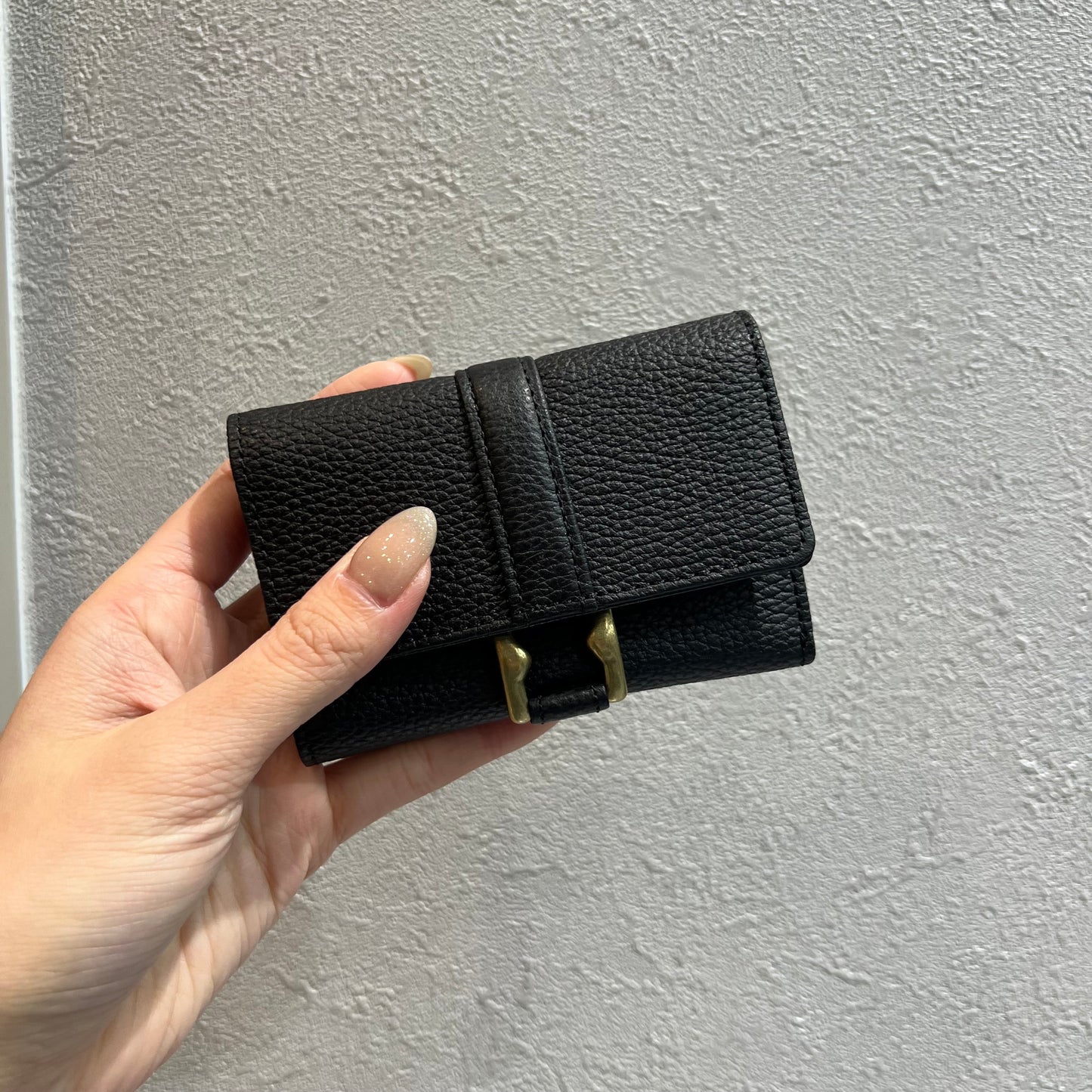 【TOFF&LOADSTONE】スリムトリフォールド ミニウォレット ライトシュリンク 三つ折り財布