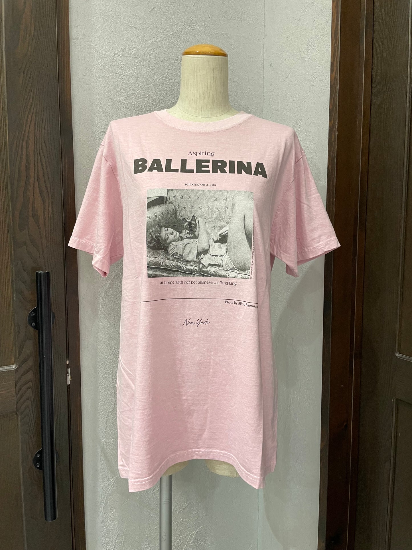 【GOOD ROCK SPPED】/Ballerina Photo Graphic T-Shirt