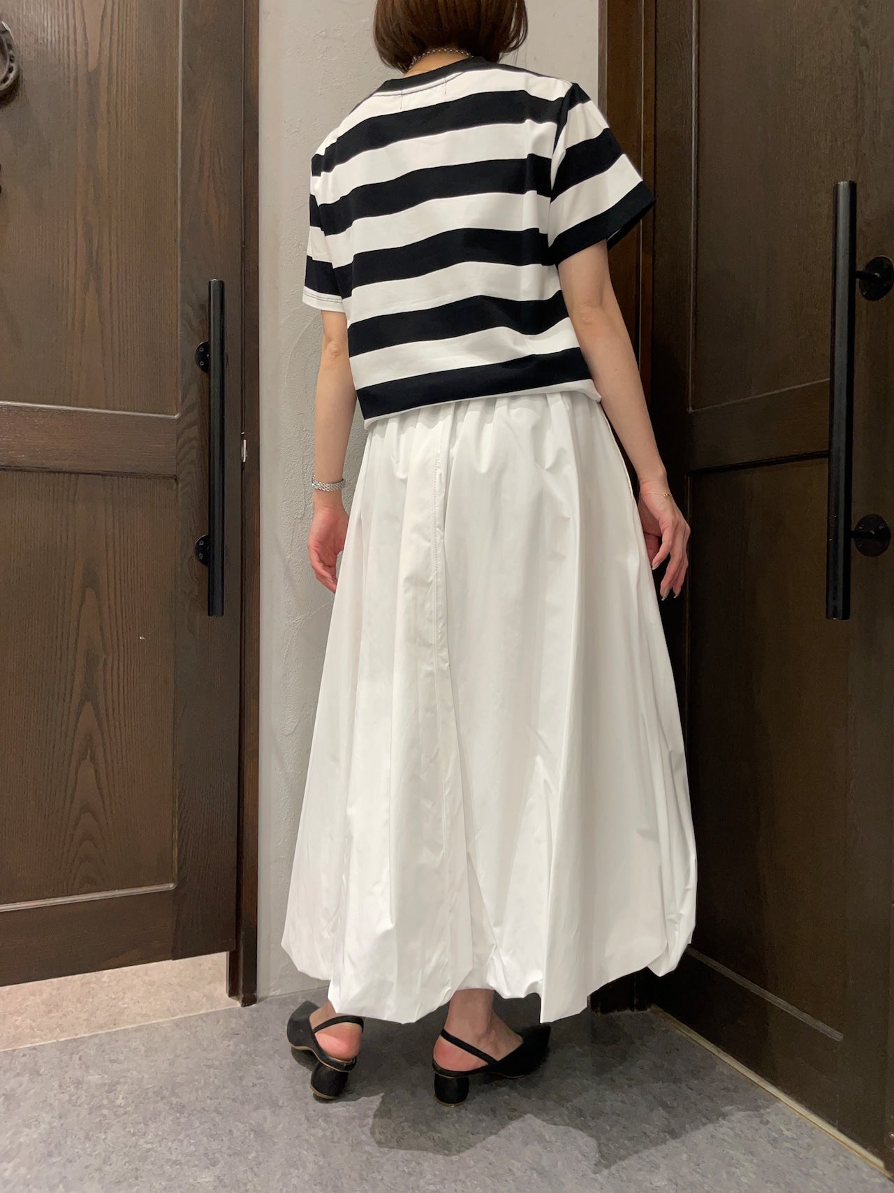 【MICALLE MICALLE】CIAOボーダーTシャツ