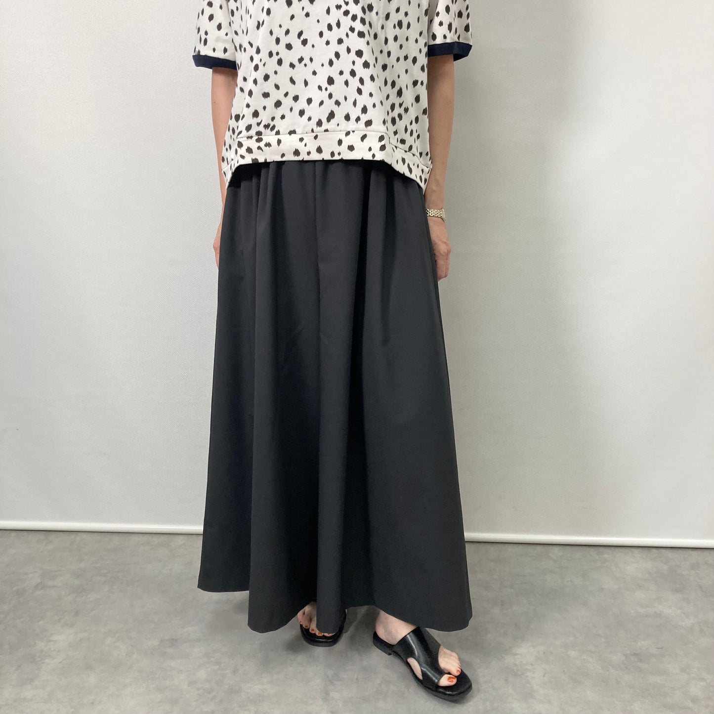 mizuiro ind/ミズイロインド　ワイドパンツ