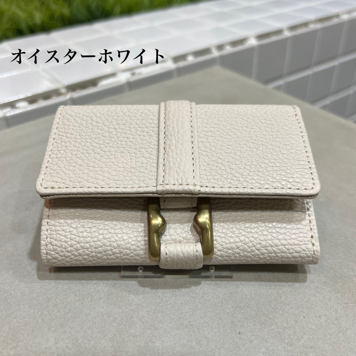 【TOFF&LOADSTONE】スリムトリフォールド ミニウォレット ライトシュリンク 三つ折り財布