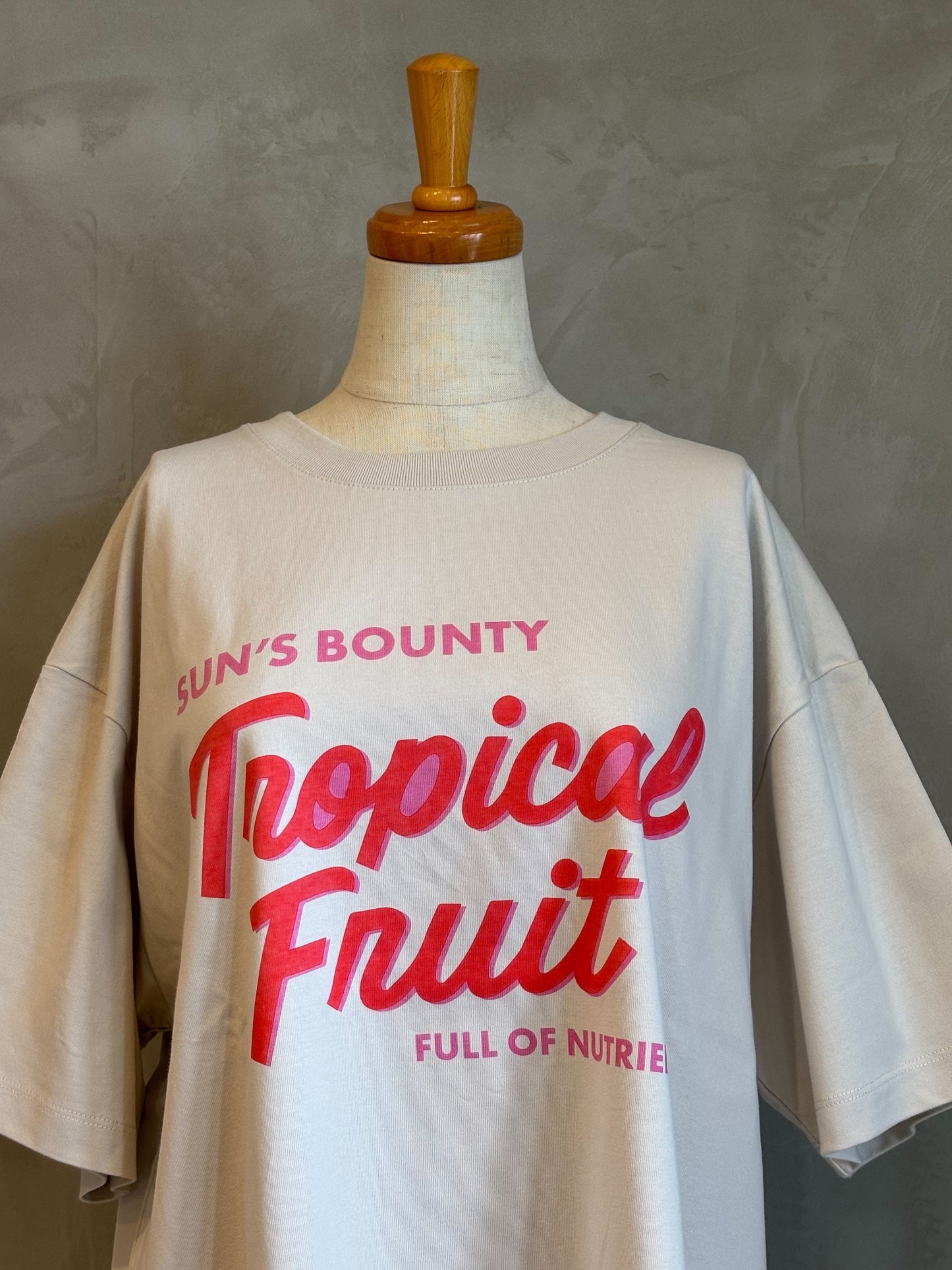 【ALL HOURS】6.5OZ TOROPICAL FRUITS TEE