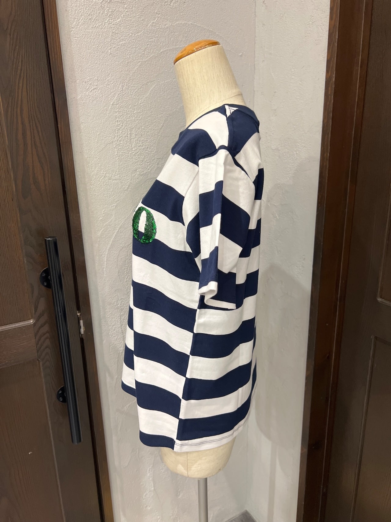 【MICALLE MICALLE】CIAOボーダーTシャツ