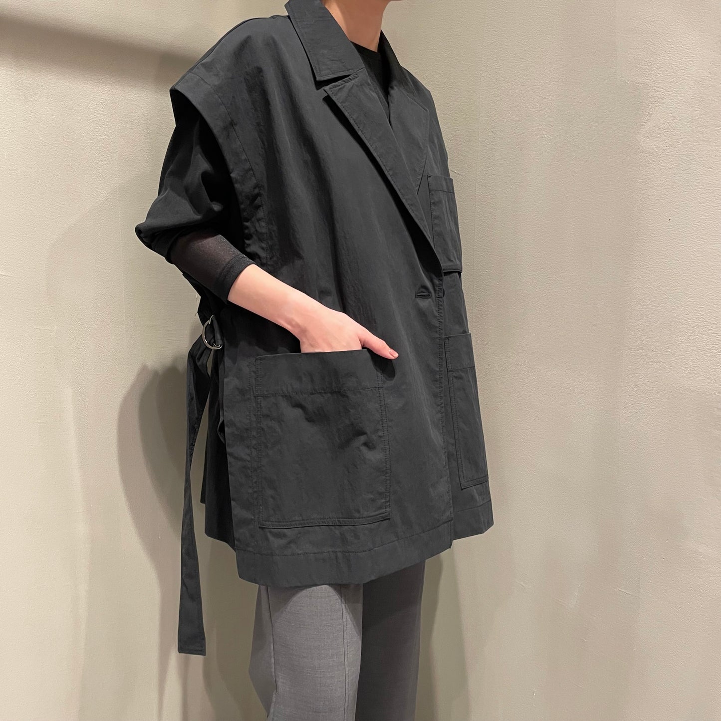 【CHIGNON】トレンチワークベスト