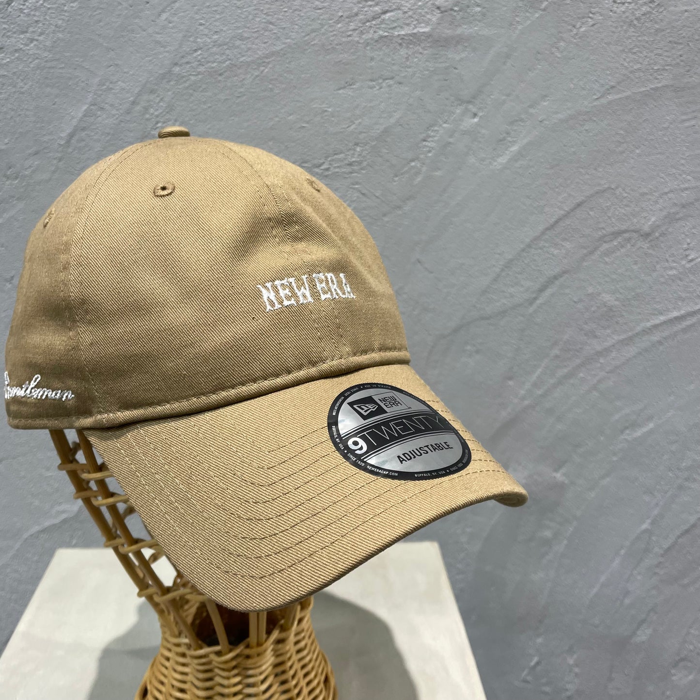 NEW ERA//刺繍ロゴキャップ