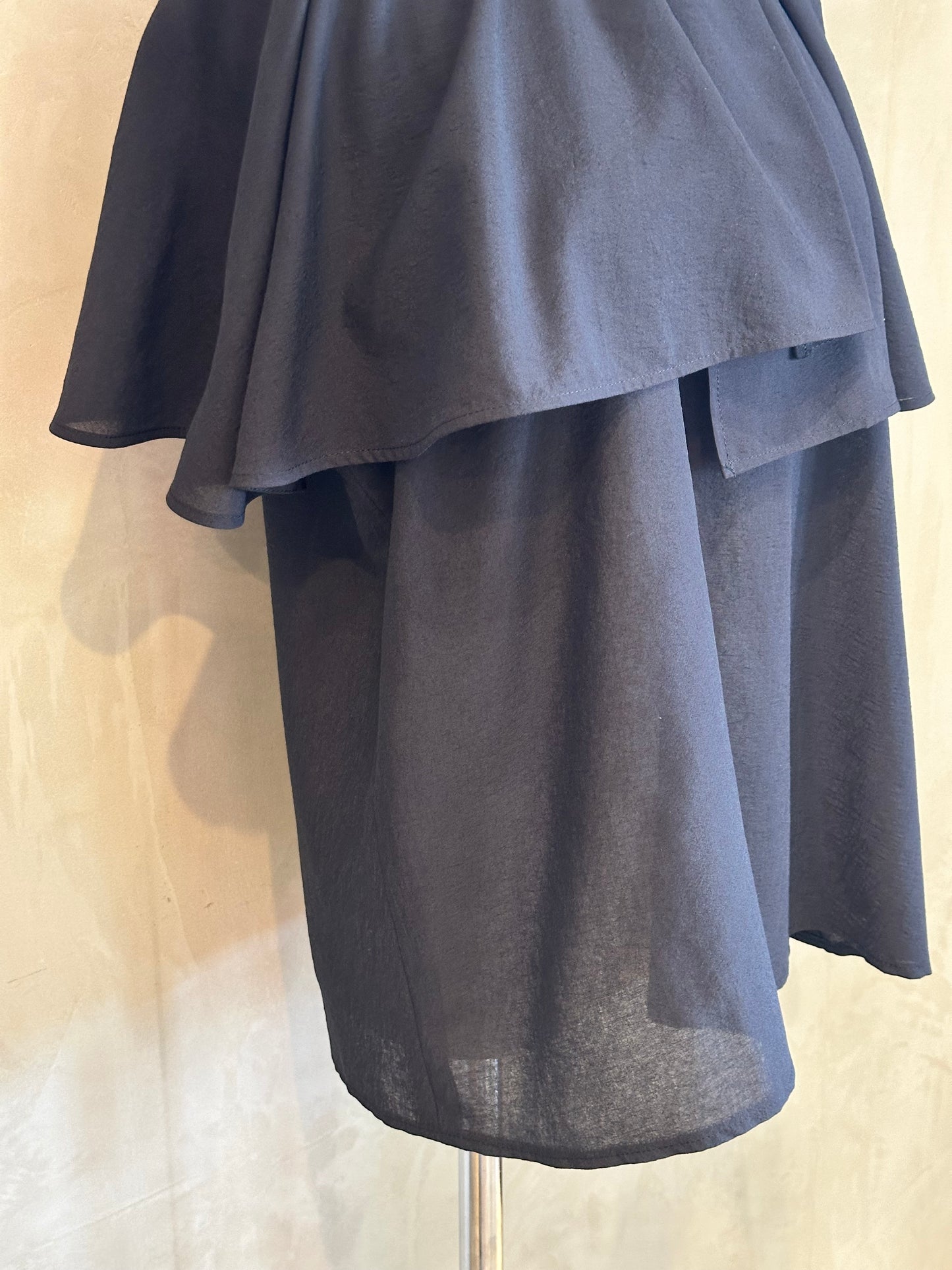 【NOUQUE】ケープブラウス