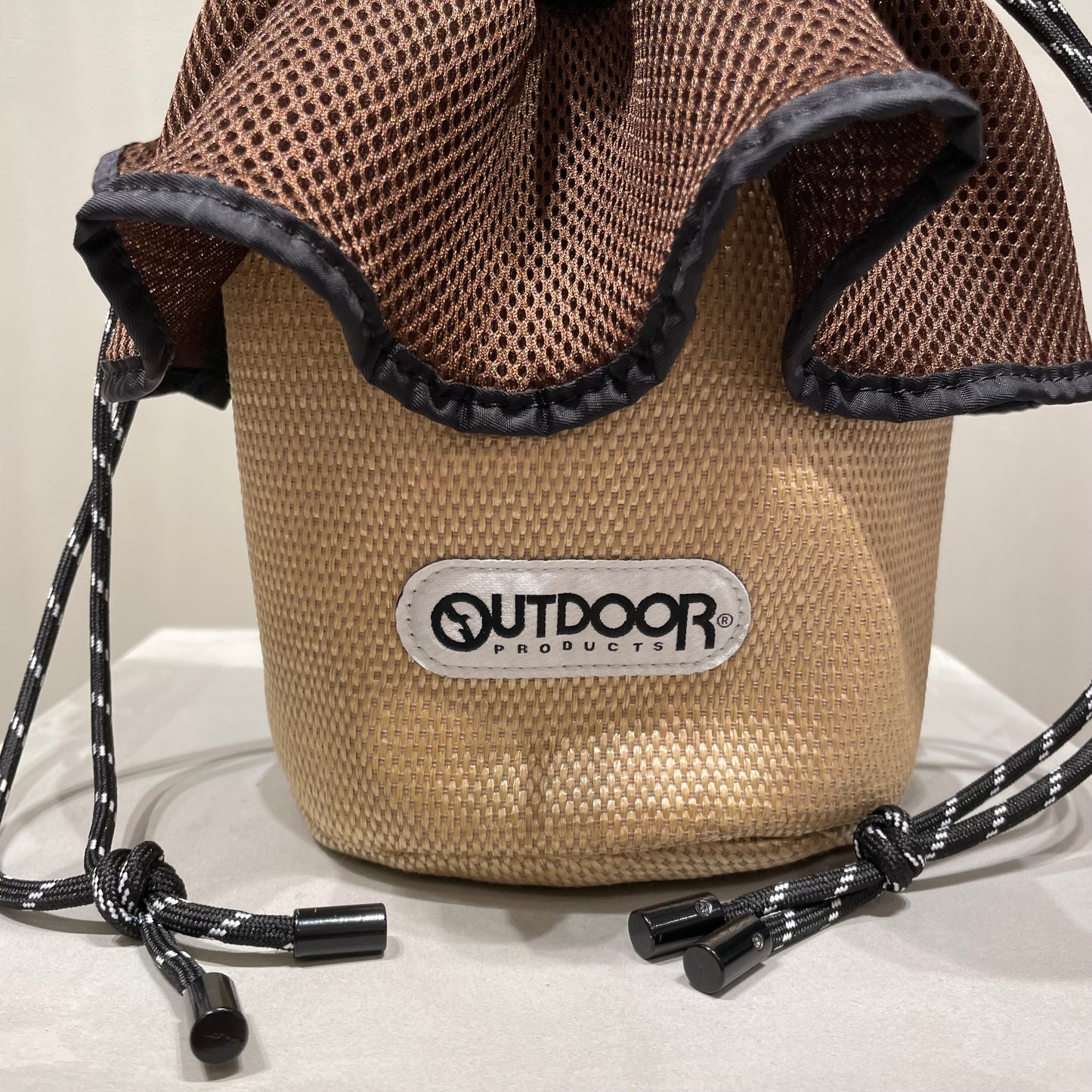 Risley/outdoorコラボ巾着バッグ