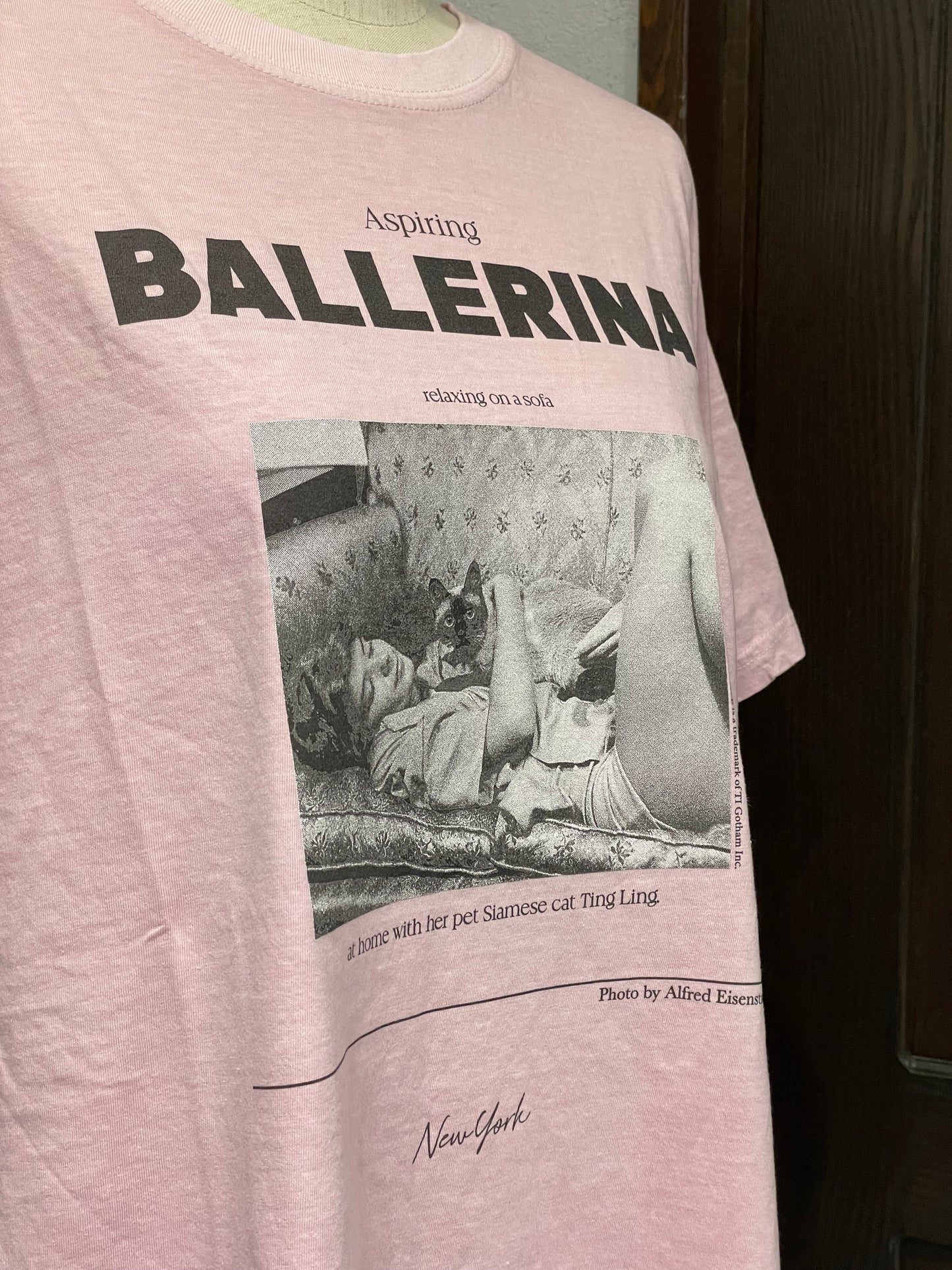 【GOOD ROCK SPPED】/Ballerina Photo Graphic T-Shirt
