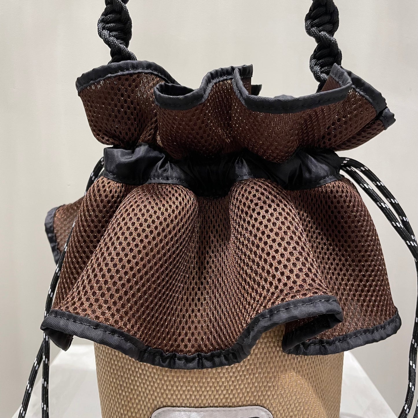 Risley/outdoorコラボ巾着バッグ