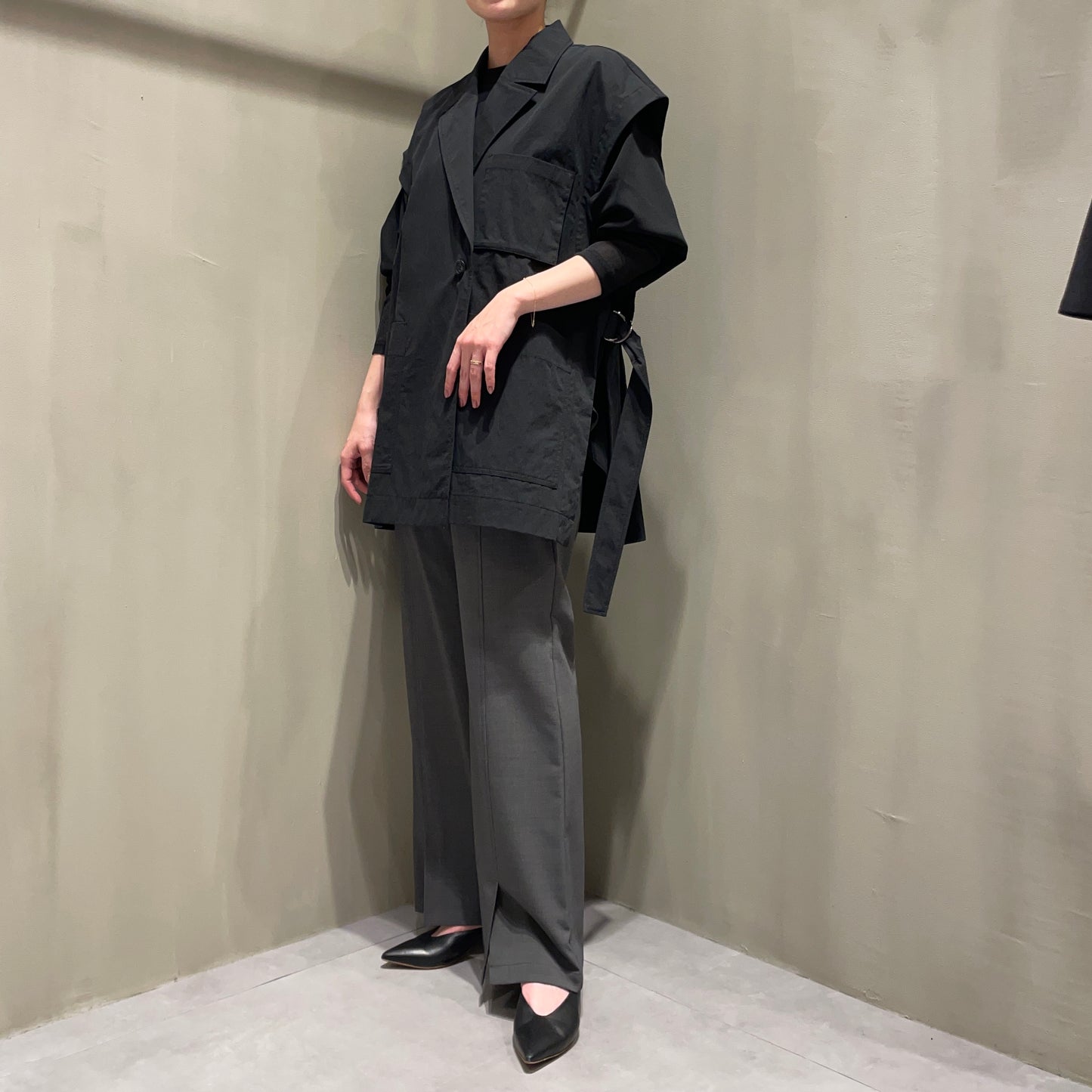 【CHIGNON】トレンチワークベスト