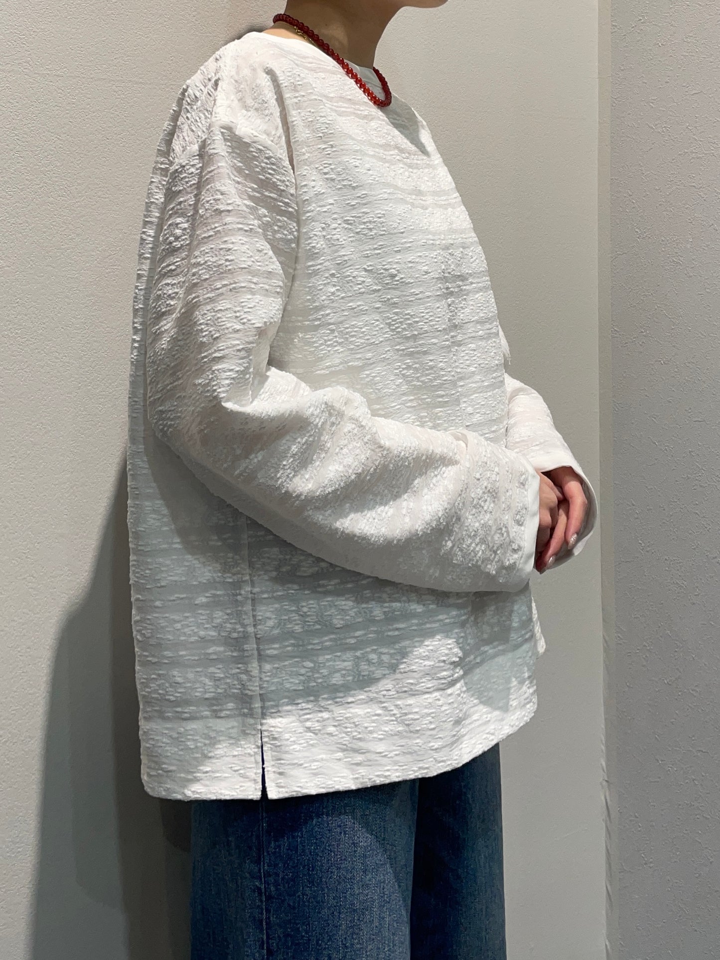 【YENN】ロングＴブラウス