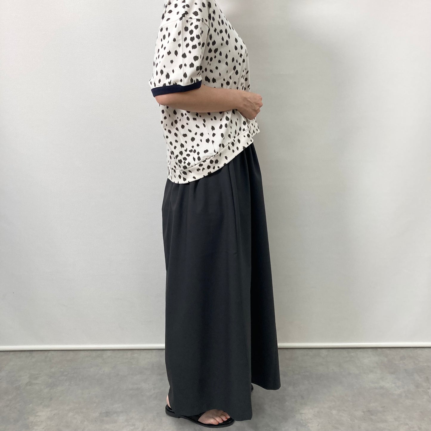 mizuiro ind/ミズイロインド　ワイドパンツ