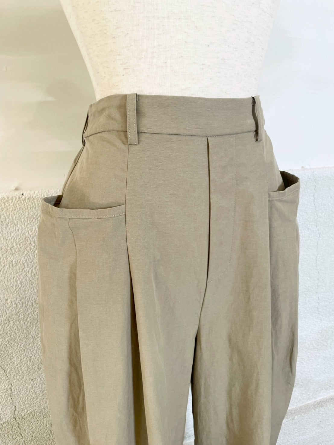 【CLOCHE】2タックワイドパンツ