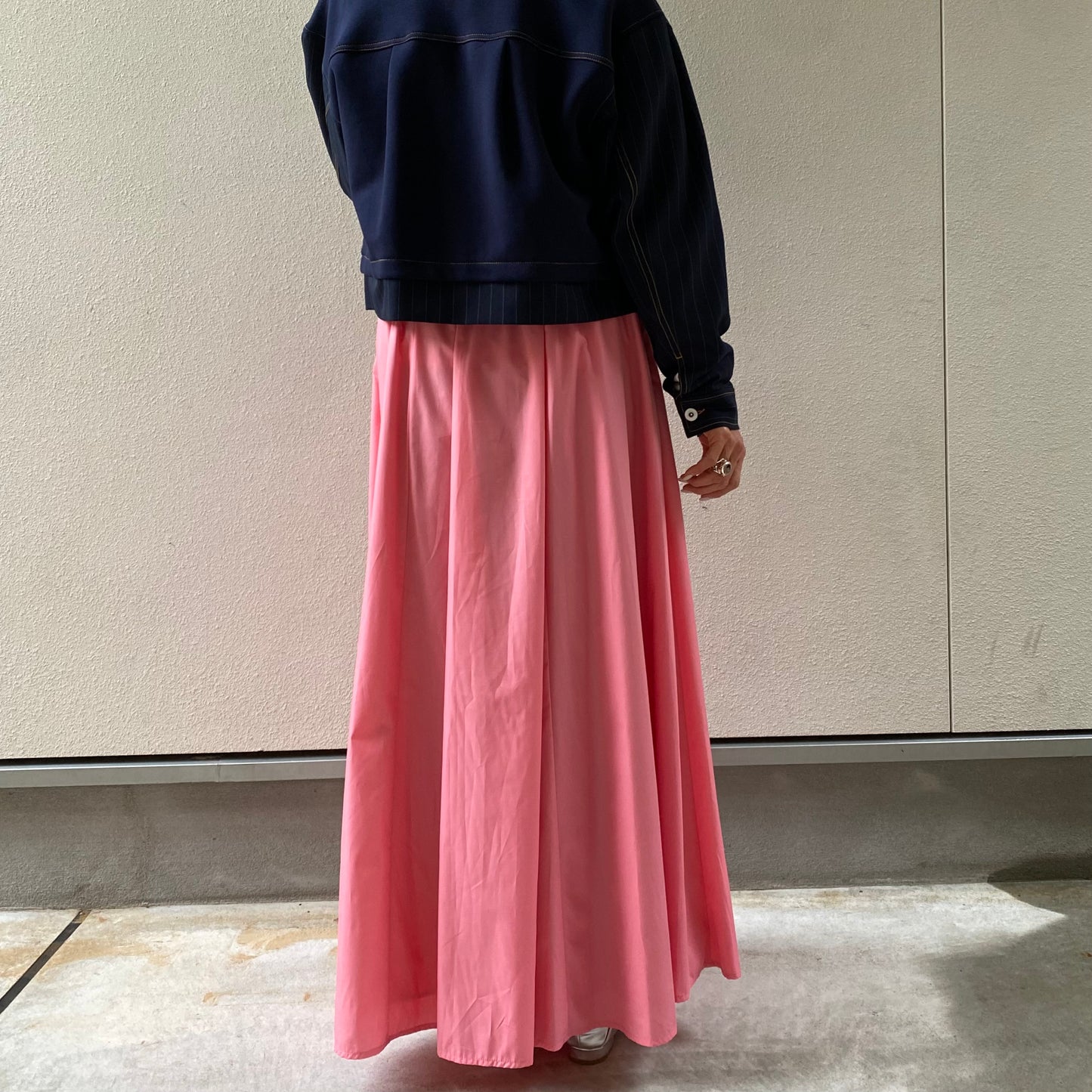 【MICALLE MICALLE】ウエストギャザースカート