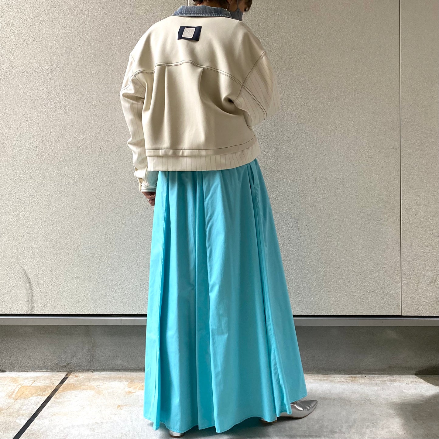【MICALLE MICALLE】ウエストギャザースカート