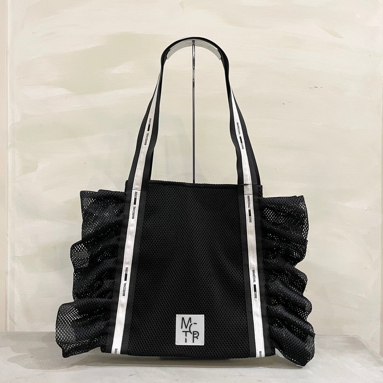 【MARECHAL TERRE】メッシュフリルバッグ