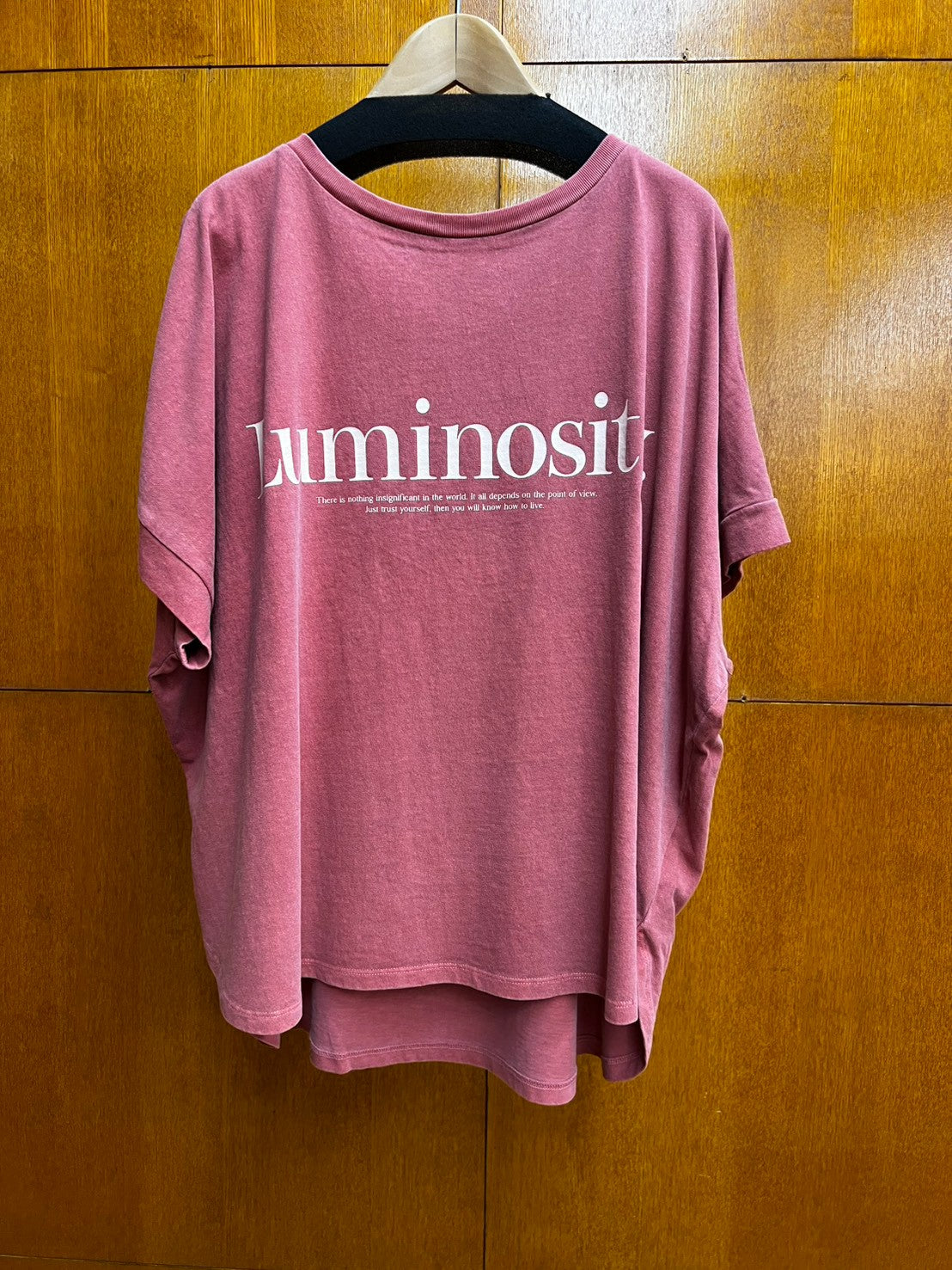 【botanical】ピグメント製品染め ロゴTシャツ