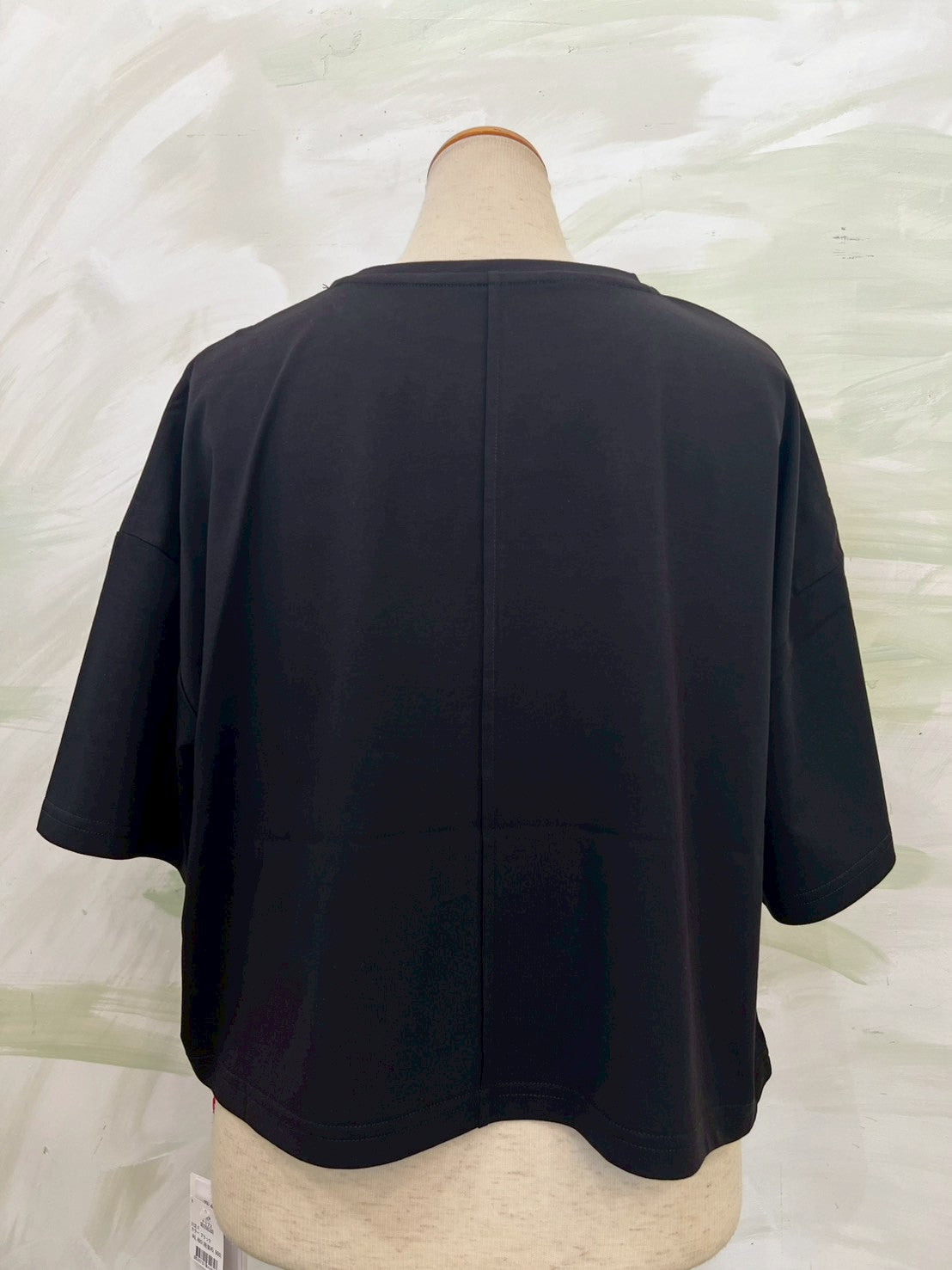 【Dignite collier】 UVカットショート丈ロゴT