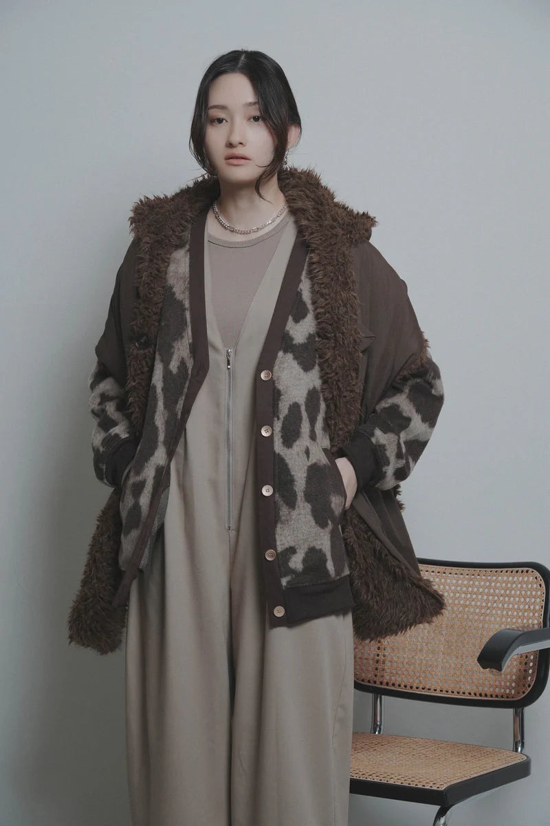 【予約商品】CYAN tokyo/シャギーボアフーディストール