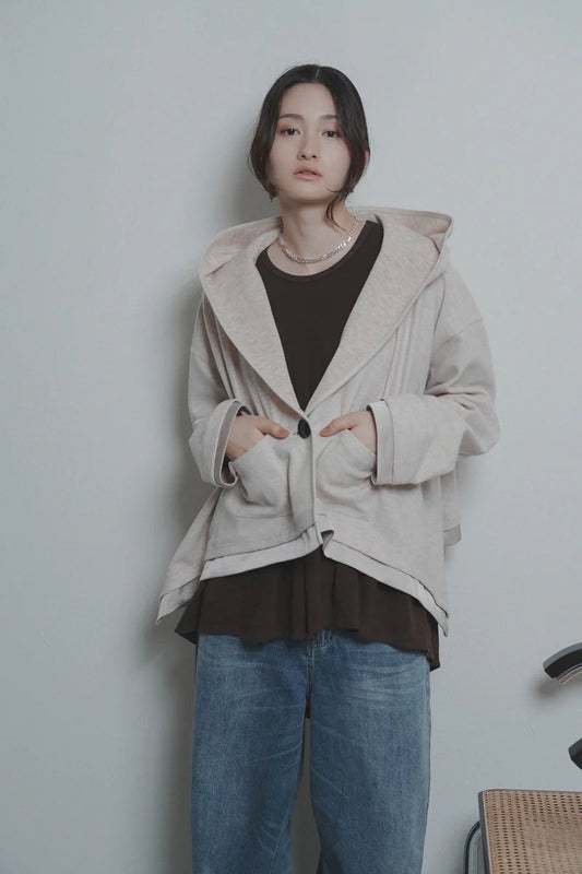 【予約商品】CYAN tokyo/ロールウエストワイドデニム