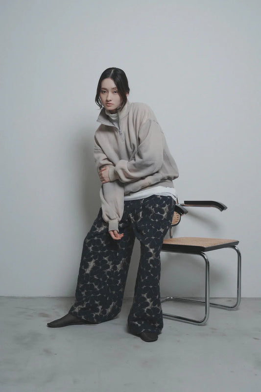 【予約商品】CYAN tokyo/ハンドスプレーZIPスウェット