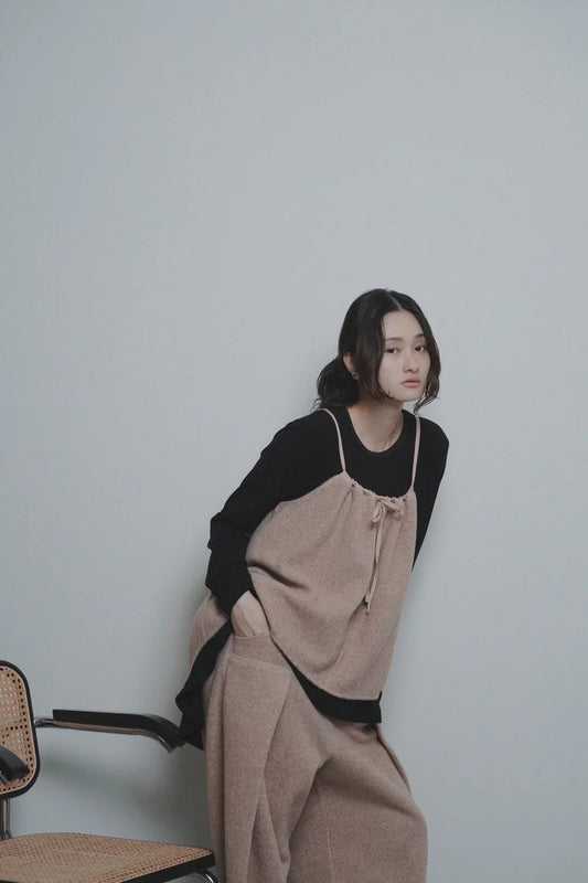 【予約商品】CYAN tokyo/スライバーギャザーキャミ