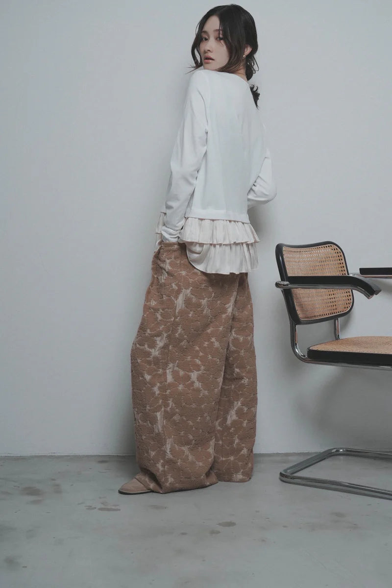 【予約商品】CYAN tokyo/リュクスジャガードワイド