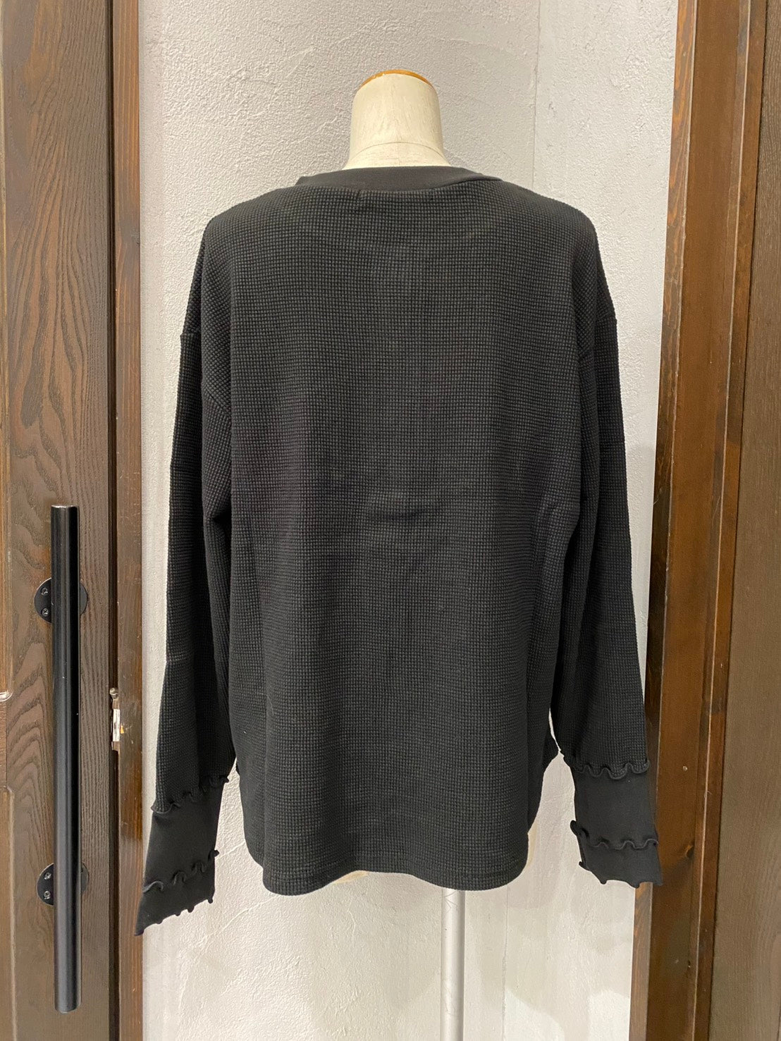 【TRANOI】TORAワッフルヘンリートップス