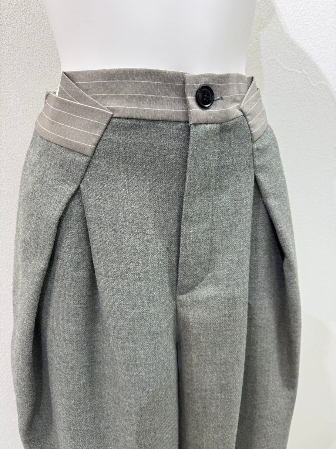 【予約商品】CYAN tokyo/タックベルトウーリーワイド